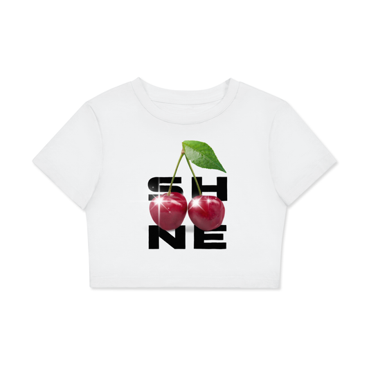 Cherry Glow | Fitted Crop