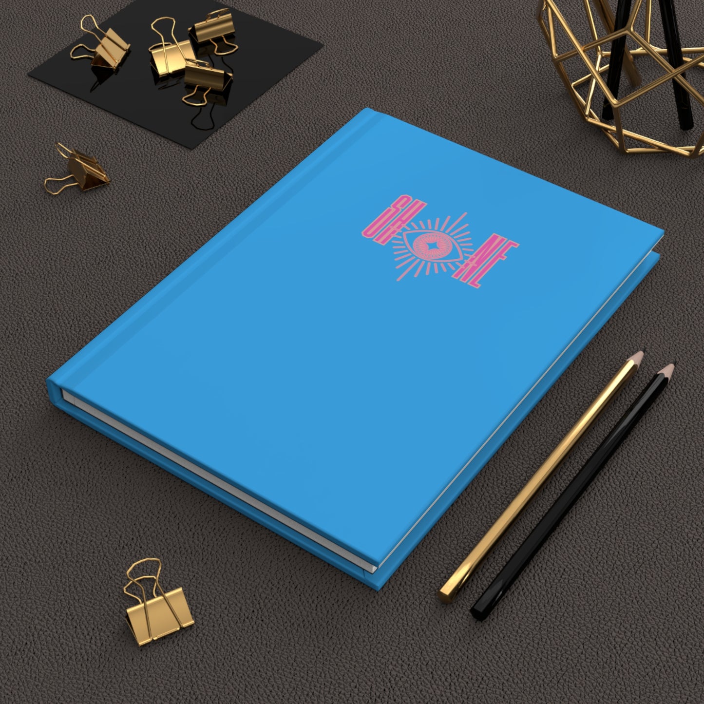 Shne Hardcover Journal — Soft Blue
