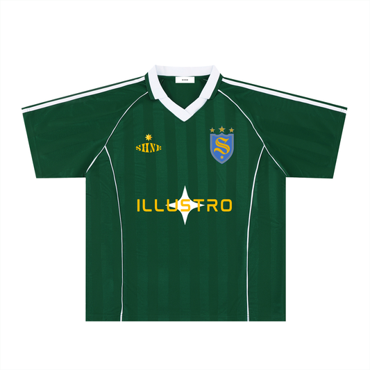 Shadow Stripe Collared Soccer Jersey
