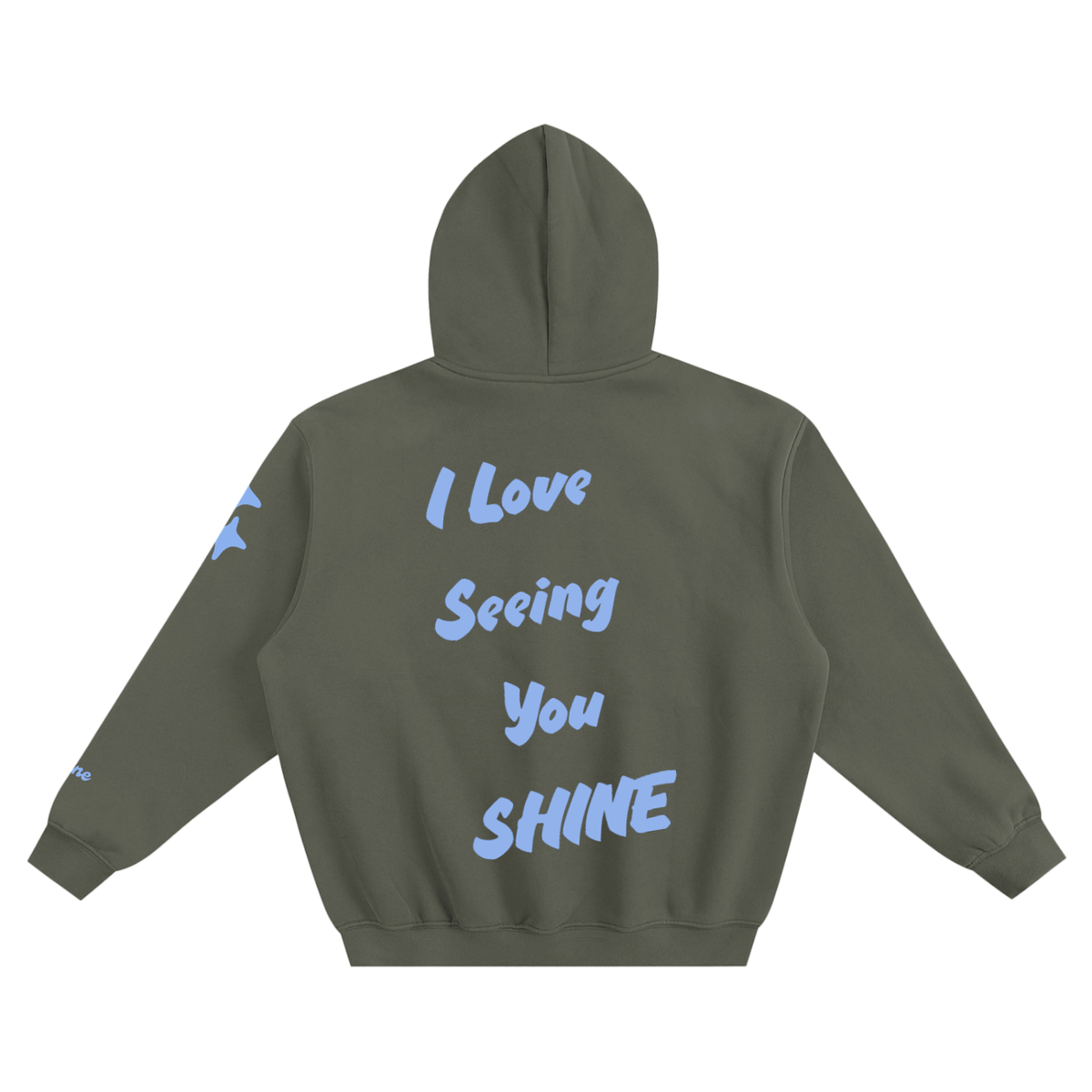 I Love Seeing You Shine | Fleece Boxy Hoodie