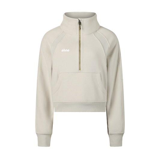 Momentum | Cropped Half-Zip